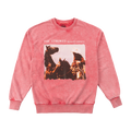 Reality Awaits The Pink Burnout Crewneck