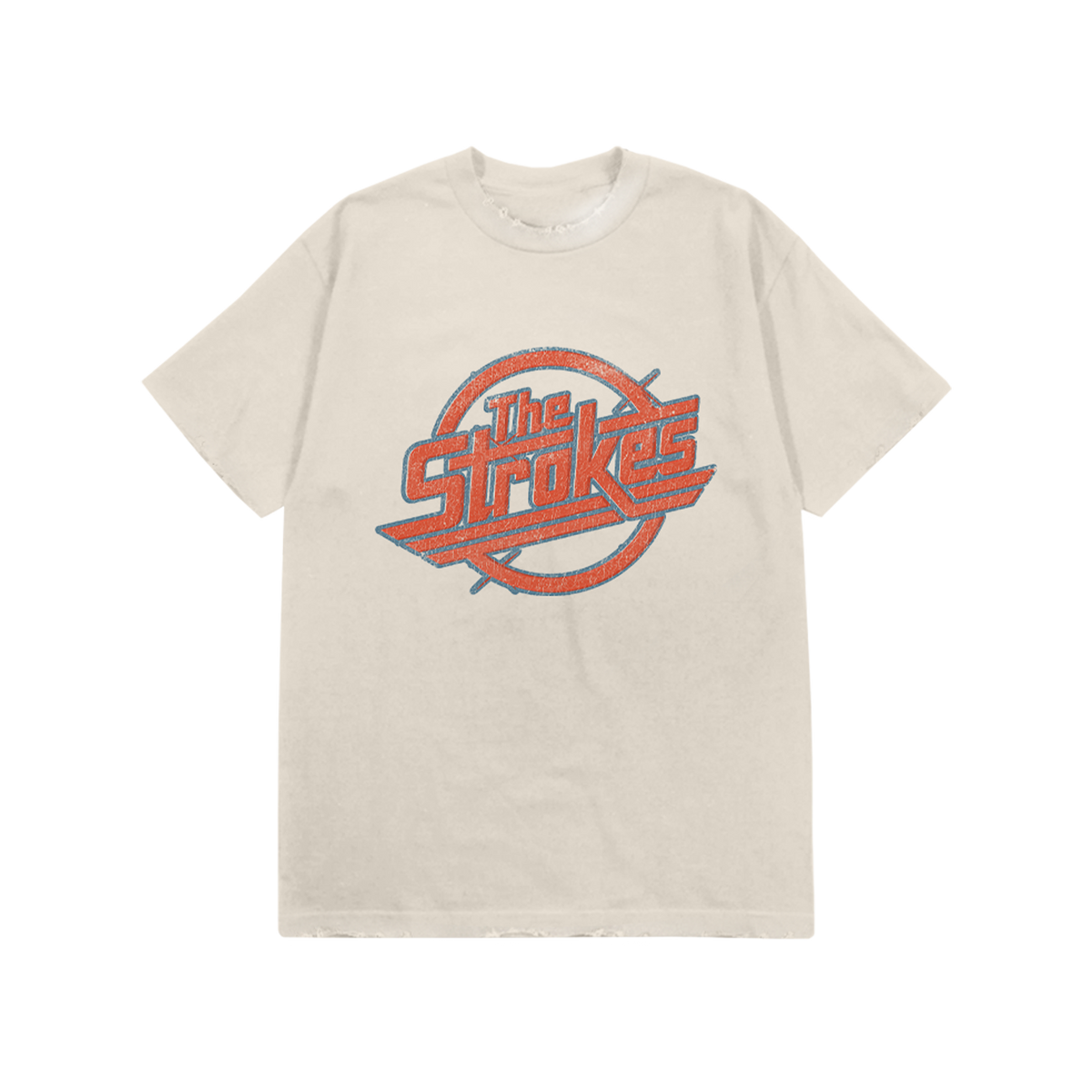 Vintage Magna Logo Distressed Tee | The Strokes UK Merch